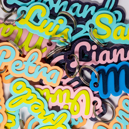 Schlüsselanhänger LEO Schreibschrift