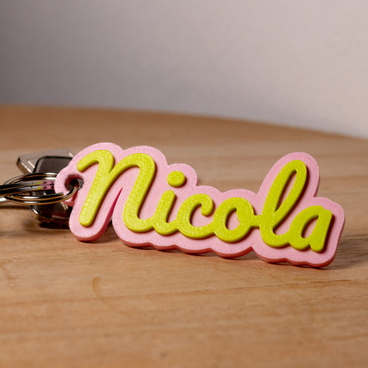 Schlüsselanhänger LEO Schreibschrift