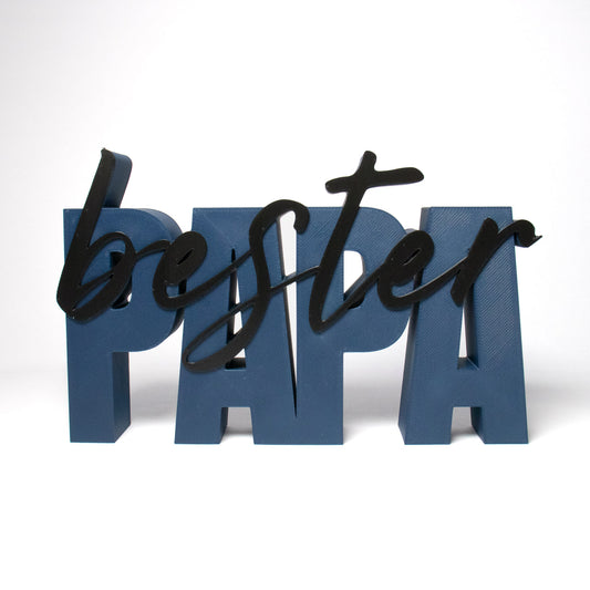 Schriftzug MILA Bester Papa