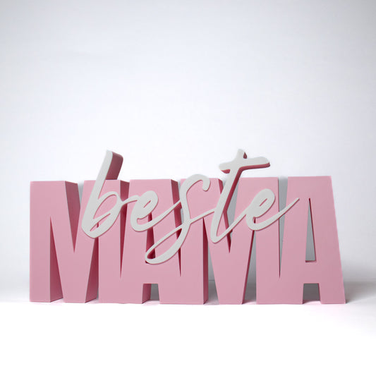 Schriftzug MILA Beste Mama